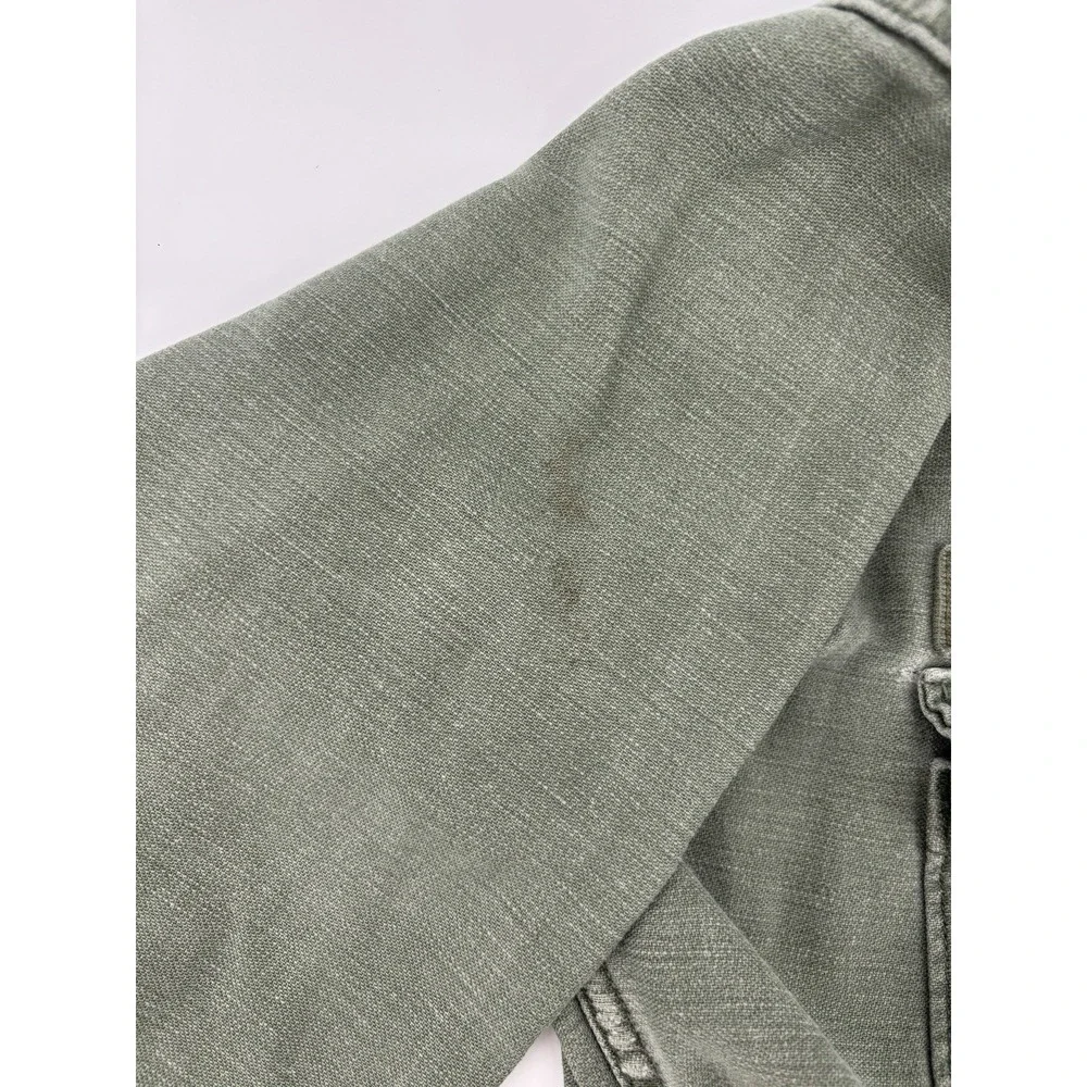 Vietnam Jacket OG-107 Coat US Army War Fatigue Cotton Sateen Vintage Green